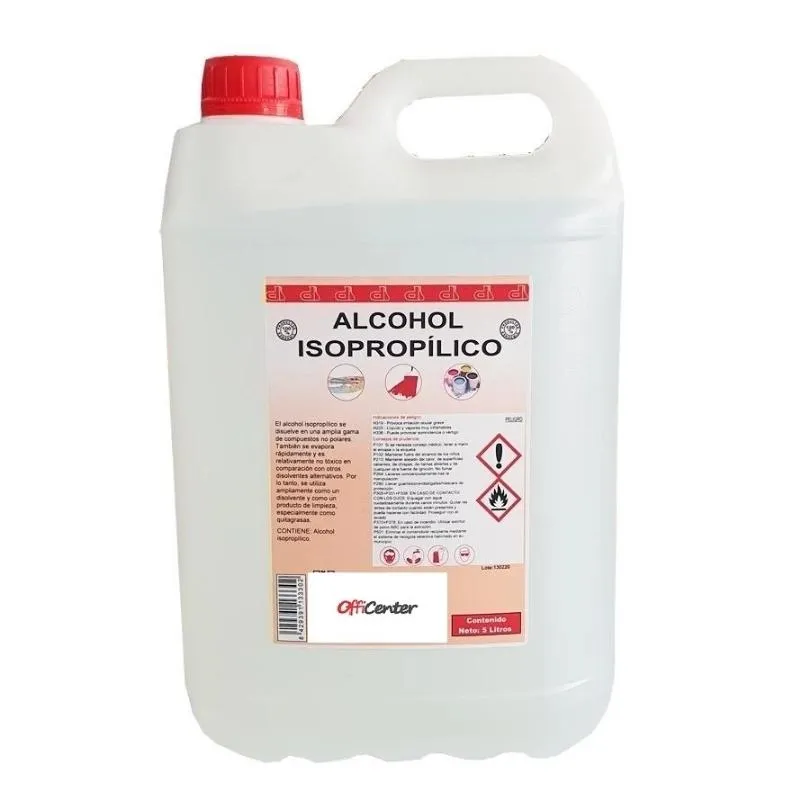 Alcohol Isopropilico SK 22A x 5 Litros