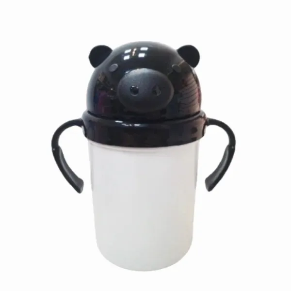 Cantimplora ANIMAL Polimero Tapa Negro POLYMER