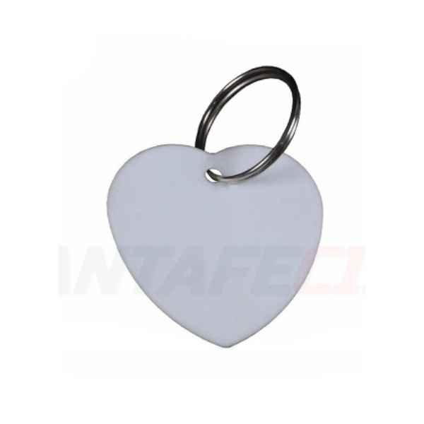 Llavero Polimero Corazon Chico 40 x 35 mm