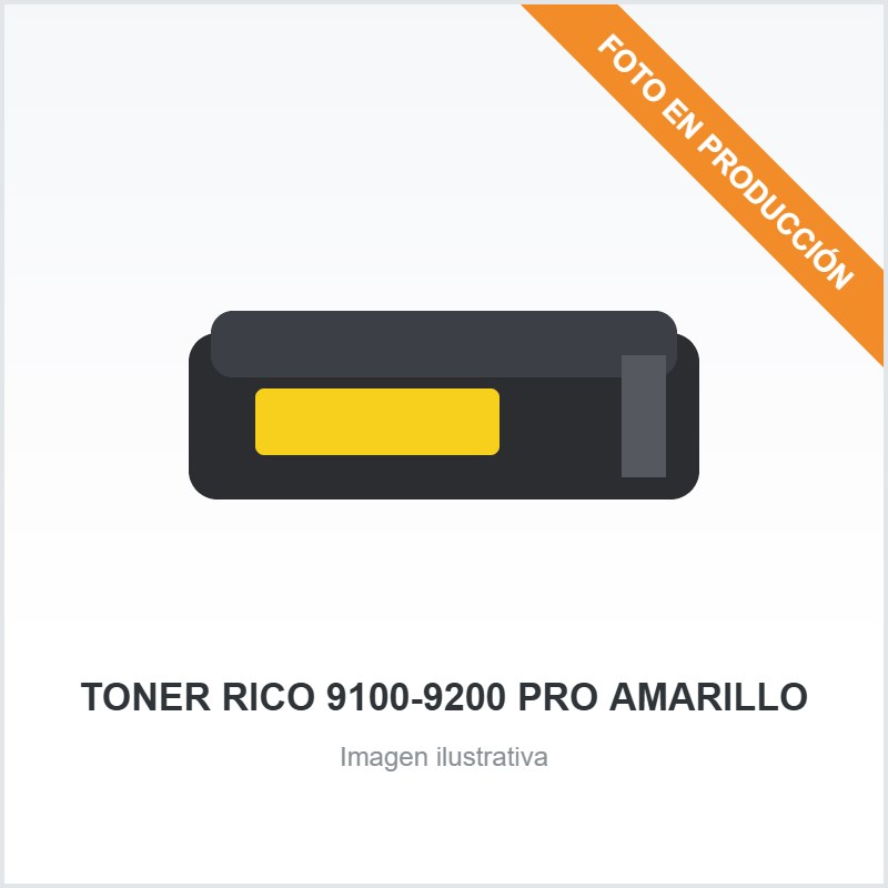 [2504] TONER RICO 9100-9200 PRO AMARILLO