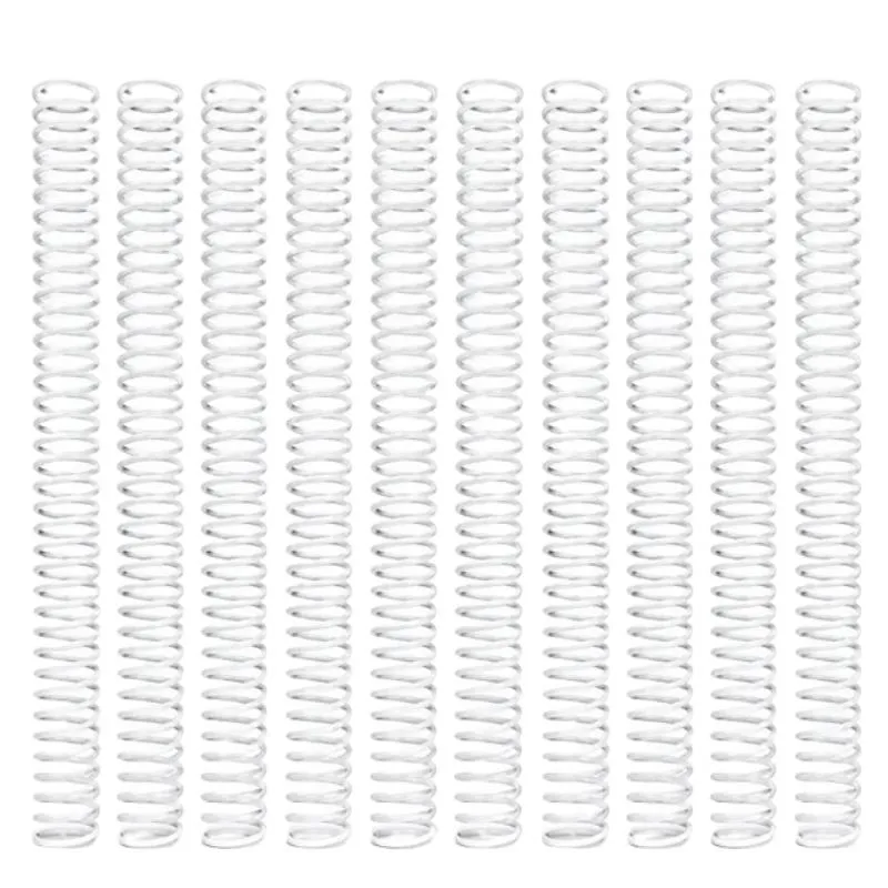 [3384] Espirales 14 mm 125 hojas PVC CRISTAL Tamaño oficio largo x50 Unidades para Encuadernar