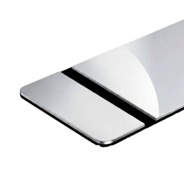 Bicapa PLATA/Negro 1.6 mm 0.60 x 1.20 metros