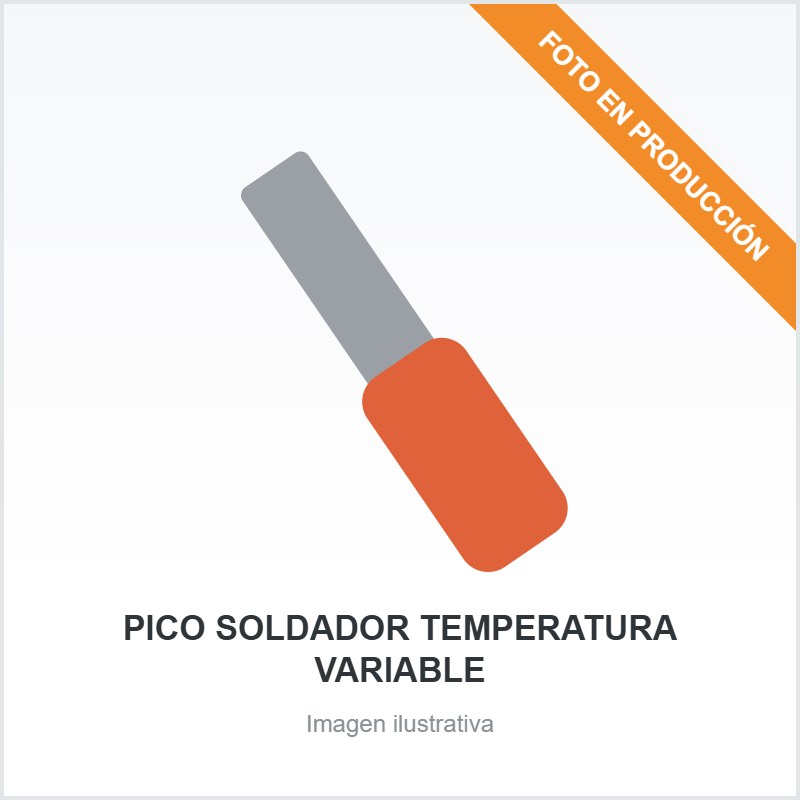 [4861] PICO SOLDADOR TEMPERATURA VARIABLE