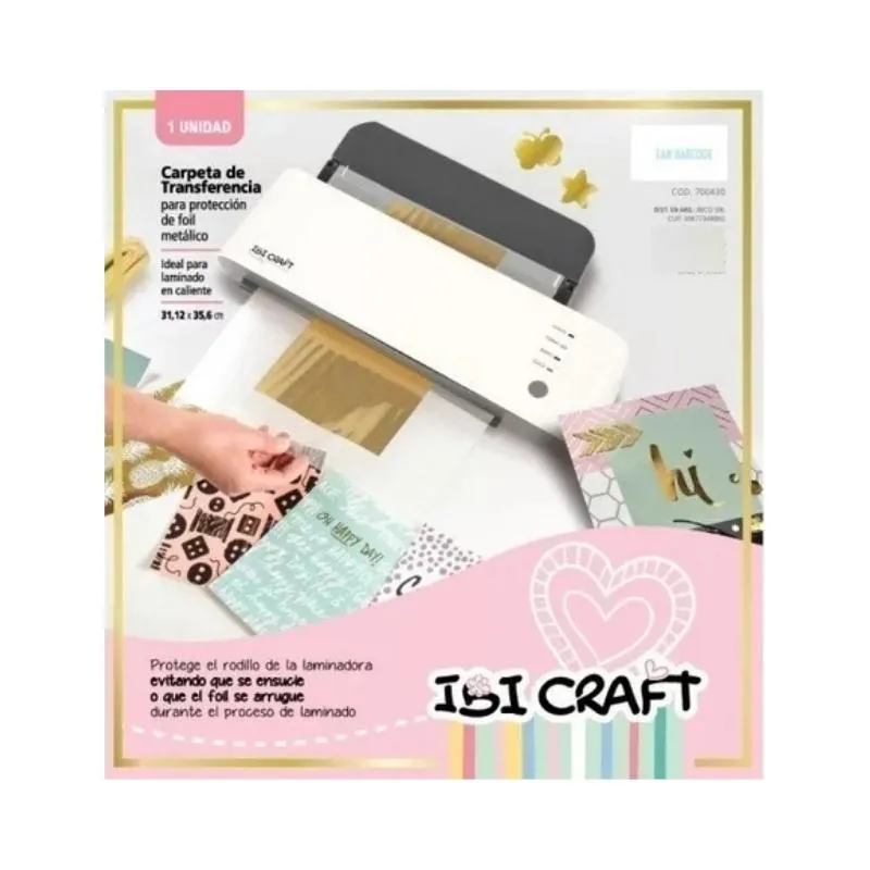 [5297] CARPETA DE TRANSFERENCIA PARA FOIL 31x35.6 cm