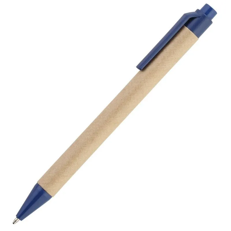 [5522] Boligrafo Eco Pen Clip Azul