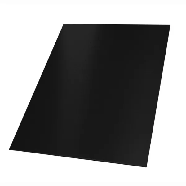[5839] Chapa Lisa negra Doble Decapada 122 x 244 cm Calibre 24 - 0.55 mm