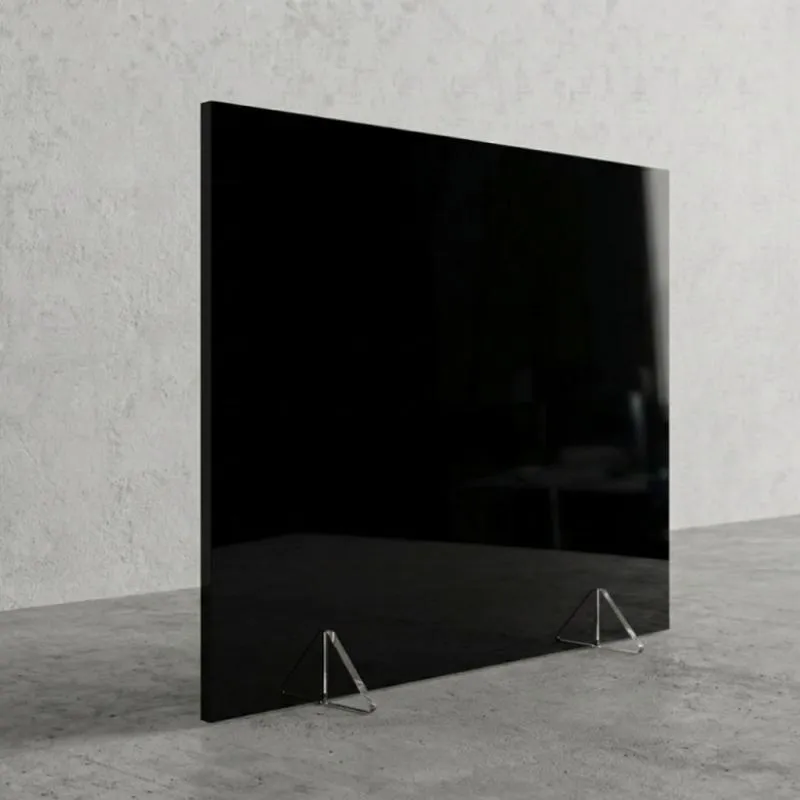 Alto Impacto NEGRO GLOSY 2 mm 60 x 100 CM