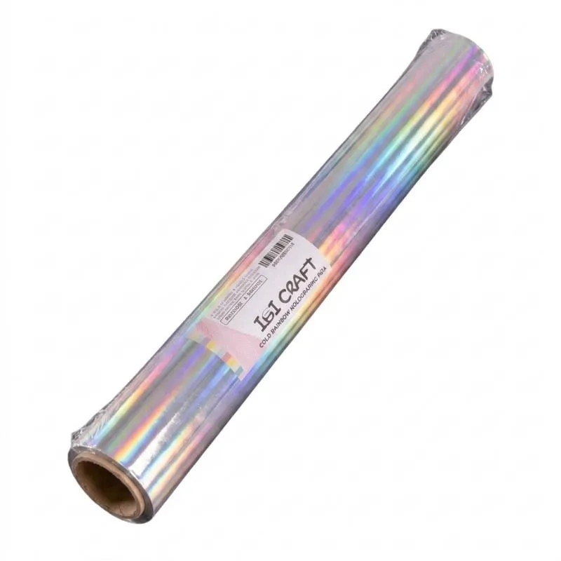 [5971] Foil Reactivo Toner 0.32 x 5 Mts Rainbow PLATA