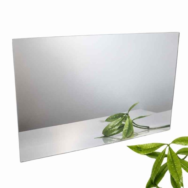 Lamina de Acrilico Espejo Plata 244 x 122 cm - 1.8 Espesor