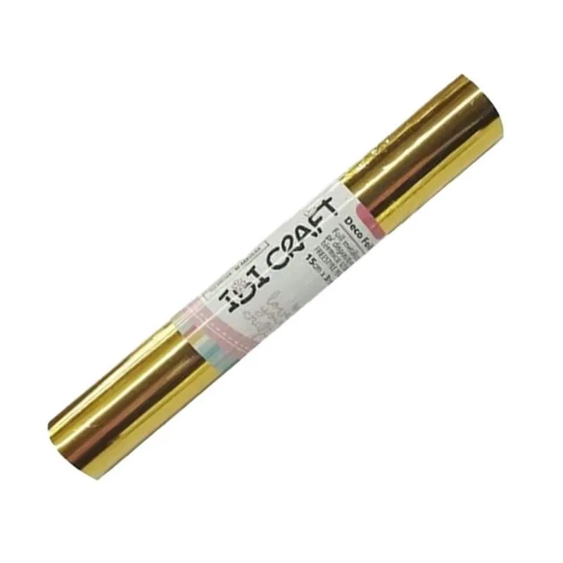 [6265] Foil Art Para Lapiz Termico 0.15 x 3 mts ORO