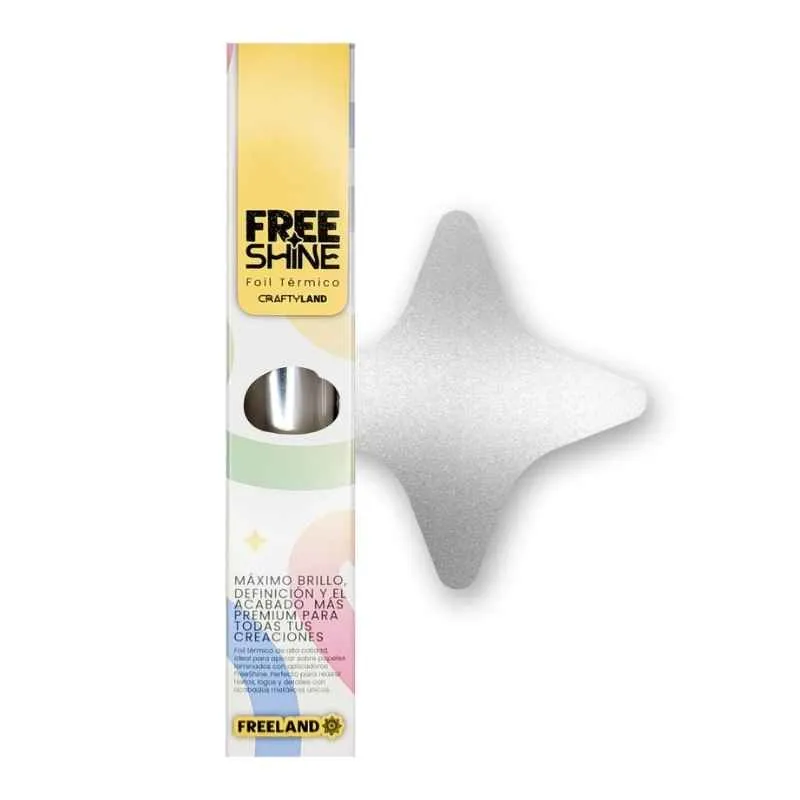 [6371] Foil TERMICO FreeShine 0.21 x 3 mts Plateado