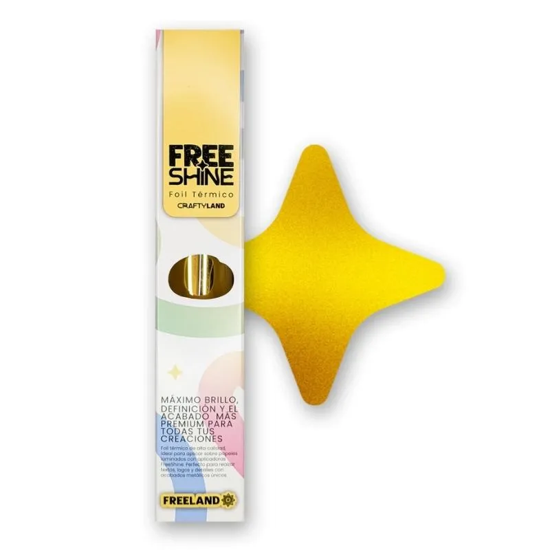 [6372] Foil TERMICO FreeShine 0.21 x 3 mts Dorado