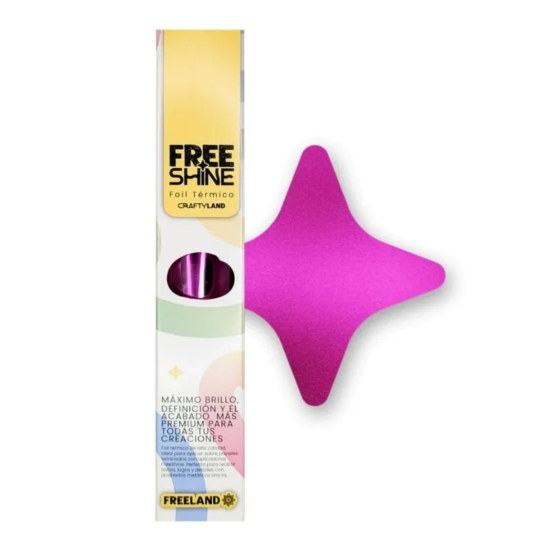 [6375] Foil TERMICO FreeShine 0.21 x 3 mts Fucsia