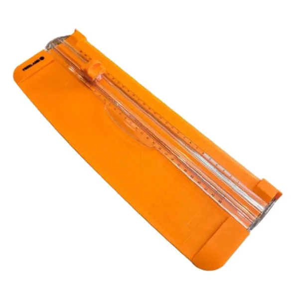 [6483] GUILLOTINA FREECUT GO CUCHILLA DESLIZABLE NARANJA