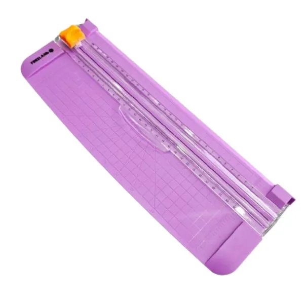 [6484] GUILLOTINA FREECUT GO CUCHILLA DESLIZABLE VIOLETA