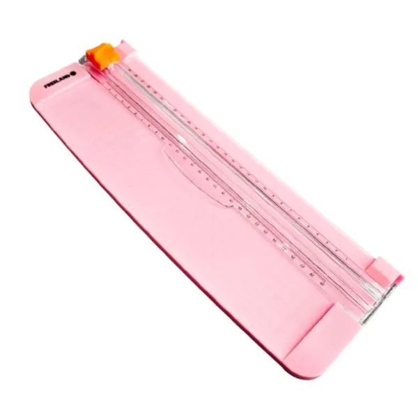 [6485] GUILLOTINA FREECUT GO CUCHILLA DESLIZABLE ROSA