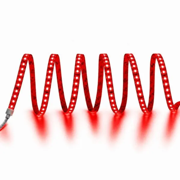 CINTA LED ZIGZAG  ROJO X METRO