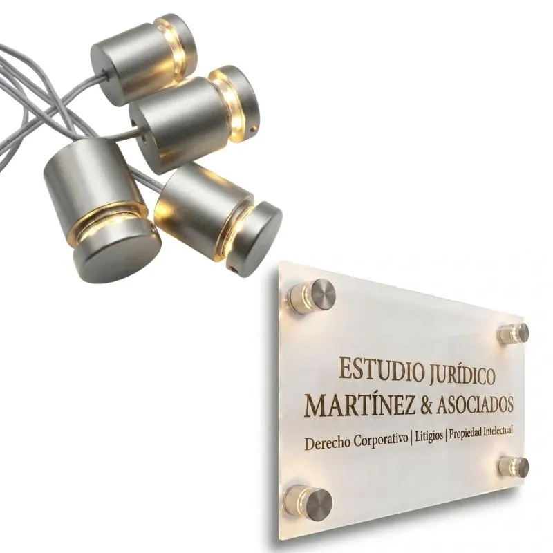 [6491] Embellecedor con Luces Led 25 mm