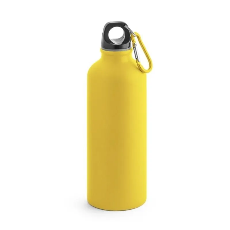 BOTELLA COLLINA 540 ML ALUMINIO AMARILLO MATE 6.6 X 2.16 cm - Para DTF UV - SERIGRAFIA - LASER