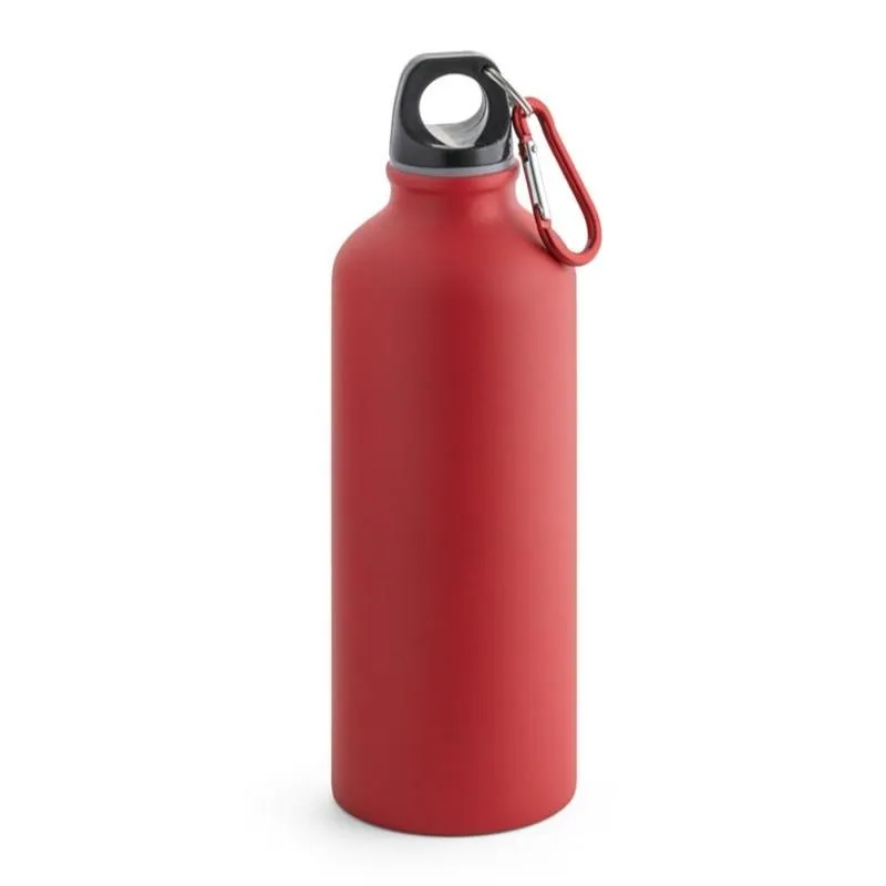 BOTELLA COLLINA 540 ML ALUMINIO ROJO MATE 6.6 X 2.16 cm - Para DTF UV - SERIGRAFIA - LASER