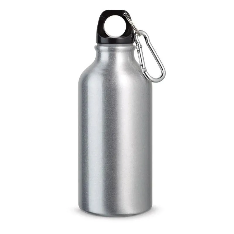 BOTELLA LANDSCAPE S 400 ML ALUMINIO PLATEADO METALIZADO - Para DTF UV - SERIGRAFIA - LASER