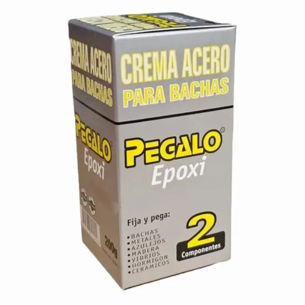 [6590] CREMA EPOXICA ACERO X 200 gr