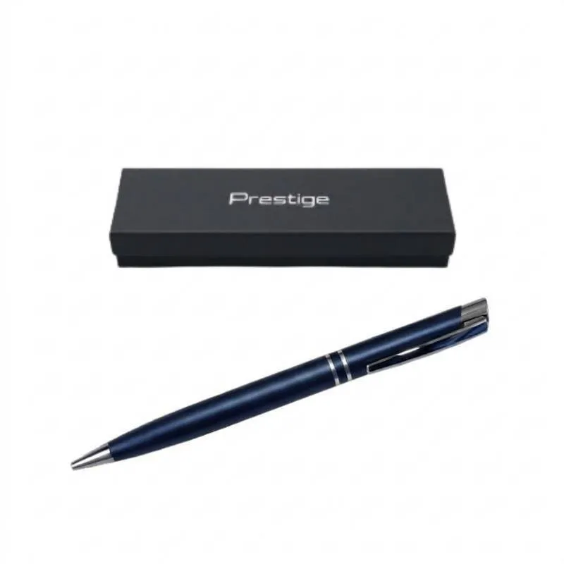 Boligrafo Metalico Prestige Ejecutivo Azul con Estuche