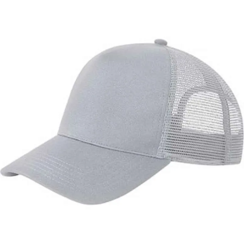 [2910] G06 Gorra Trucker FULL GRIS