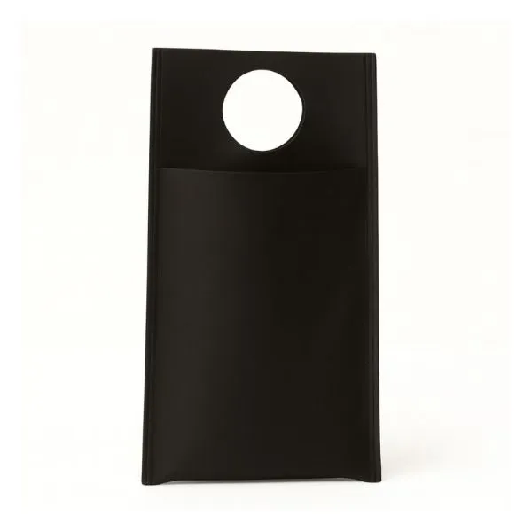 [1019] BOLSA DE FRISELINA PARA AUTO 20x30 cm NEGRA