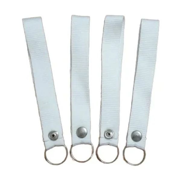 Llaveros cintas sublimable ARGOLLA 25 CM BLANCO