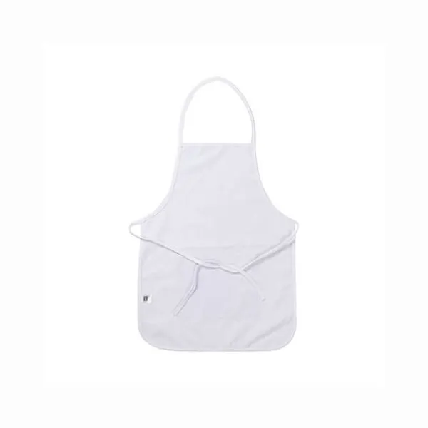 DELANTAL BLANCO NINO POLIESTER