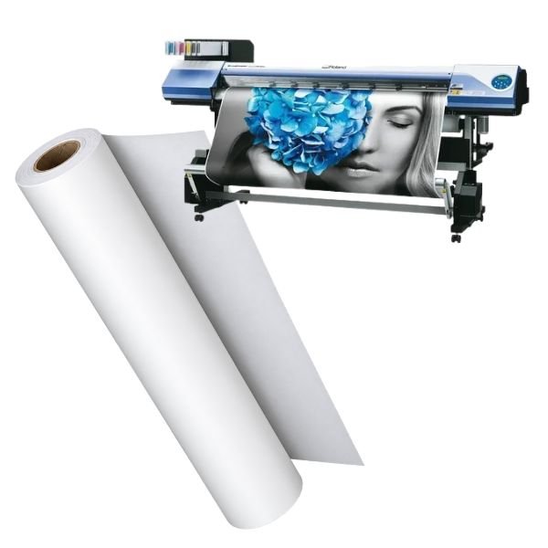 [LF250BL127] Lona BackLigth Impresa EcoSolvente 250 grs GLOSY x ML de 127 cm