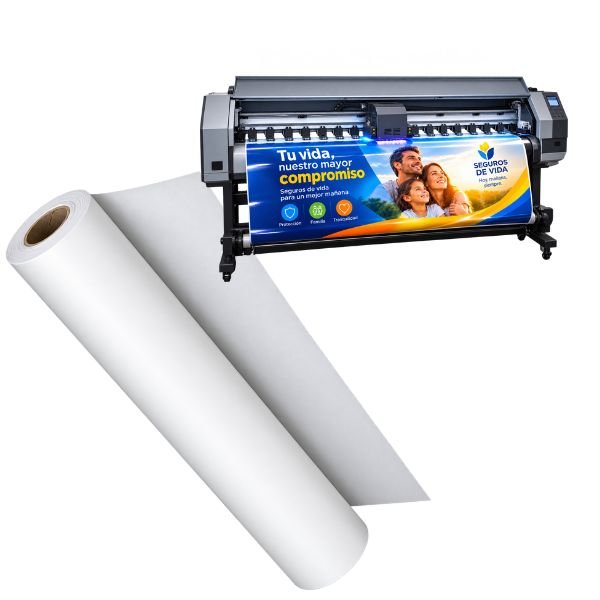 Lona BackLigth Impresa UV 13 oz GLOSY x ML de 152 cm
