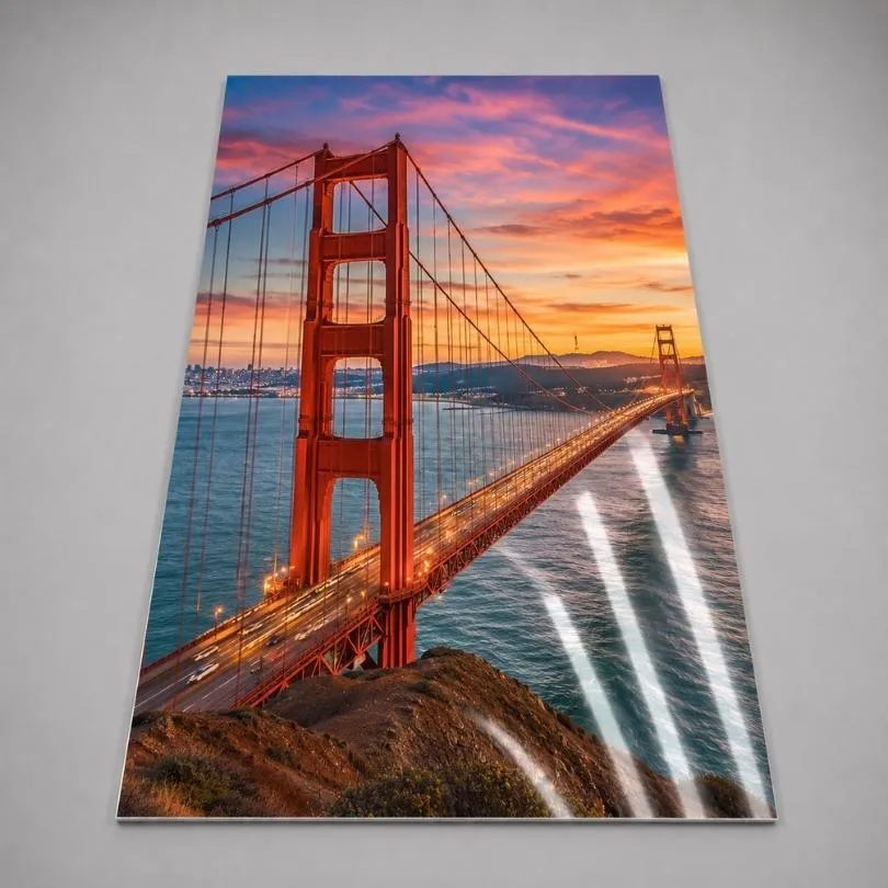 Alto Impacto Impreso UV 0.8 mm Blanco 98 x 198 cm