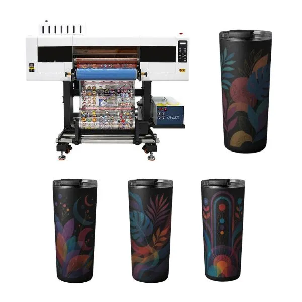 Impresion DTF UV  CMYK MATE  SIN BARNIZ - SIN BLANCO