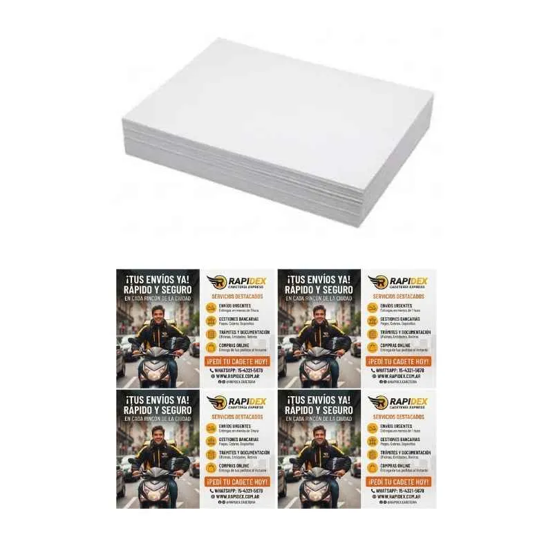 Impresión Láser Papel Ilustración A3+ 150 g 4/0