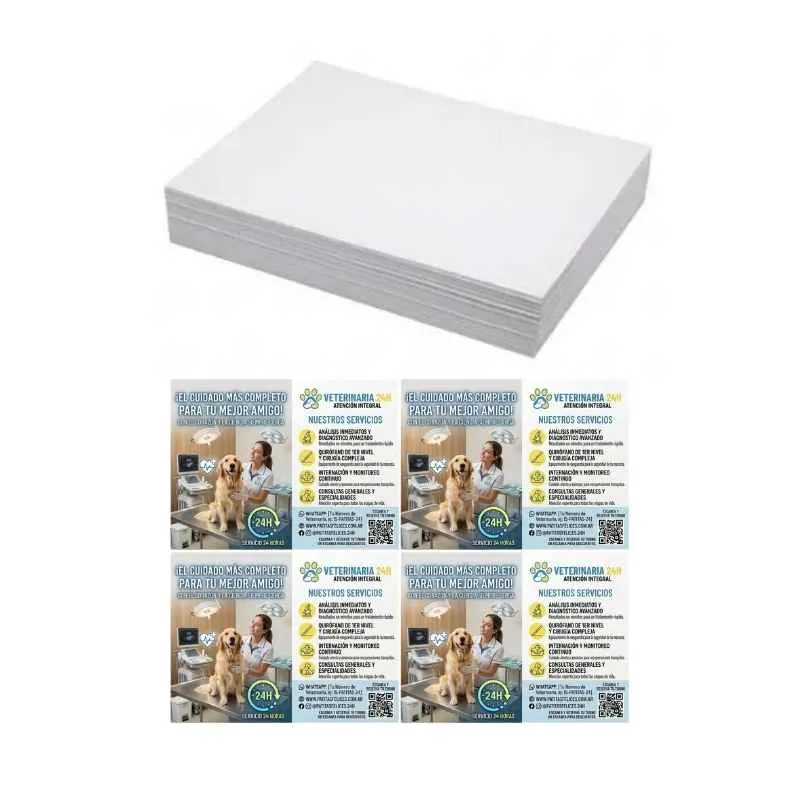 [IL-LAS-A3P-ILU-250-4-0] Impresión Láser Papel Ilustración A3+ 250 g 4/0