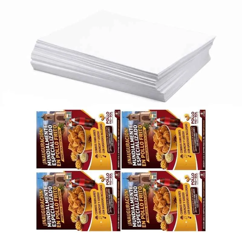 Impresión Láser Papel Obra A3+ 150 g 4/0