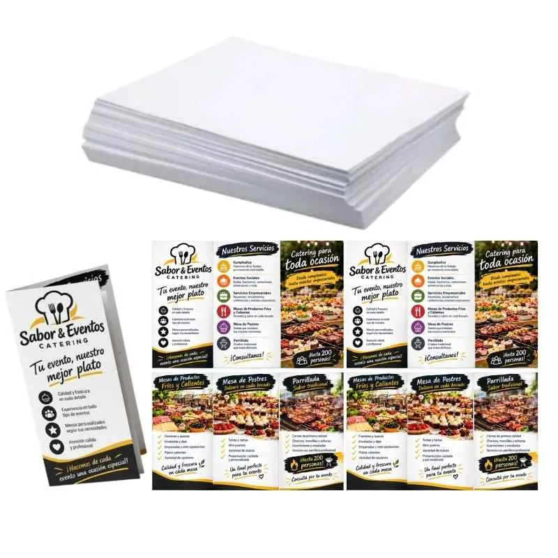 [IL-LAS-A3P-OBR-80-4-4] Impresión Láser Papel Obra A3+ 80 g 4/4