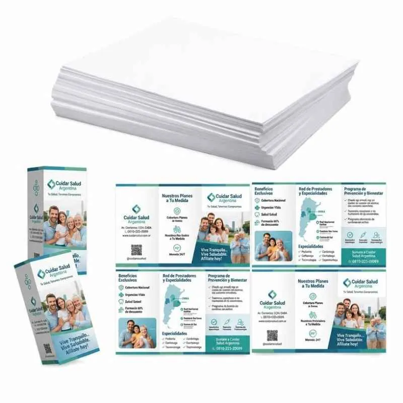 Impresión Láser Papel Obra A3+ 120 g 4/4