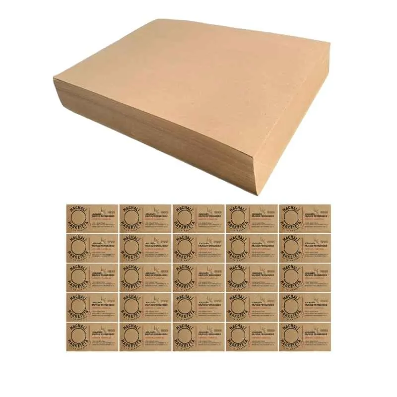 [IL-LAS-A3P-KRAFT-75-4-0] Impresión Láser Papel Kraft 75 g A3+ 4/0