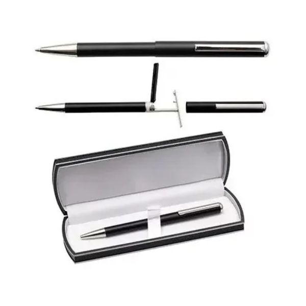[SellCom14] Sello Completo Sello Completo BOLIGRAFO SELLO DIPLOMAT 3100 NEGRO ESTUCHE SIMIL CUERO