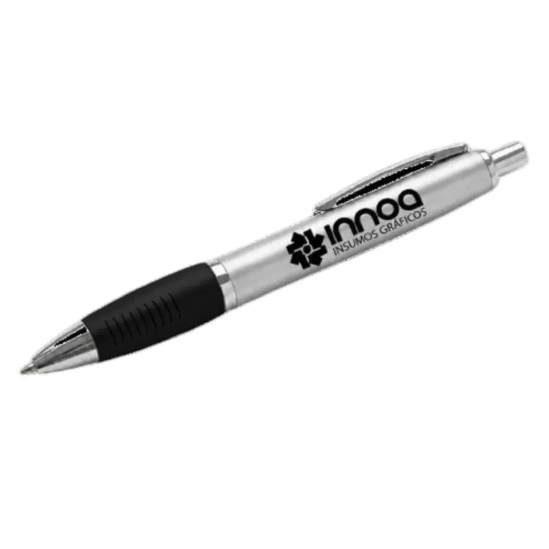 Boligrafo Grabado Laser k750 PLASTICO CUERPO COLOR METAL GRIP NEGRO