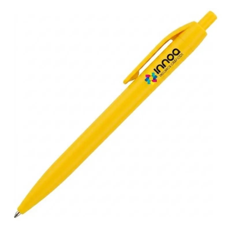 Boligrafo Impreso Full Color LOLIPOP AMARILLO
