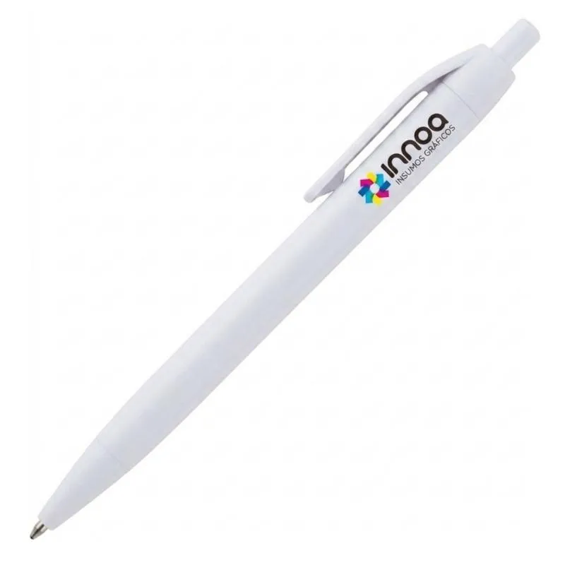 Boligrafo Impreso Full Color LOLIPOP BLANCO