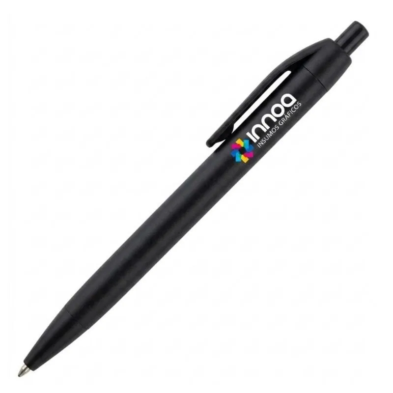 Boligrafo Impreso Full Color LOLIPOP NEGRO