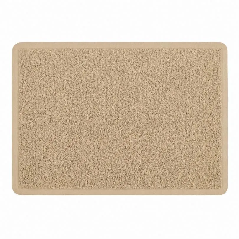 [6691] Alfombra Rulo Simil Felpudo BEIGE  40 X 60 cm