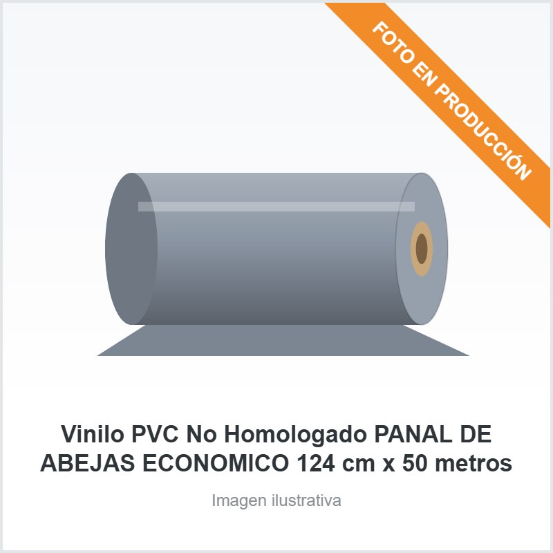 [6703] Vinilo PVC No Homologado PANAL DE ABEJAS ECONOMICO 124 cm x 50 metros