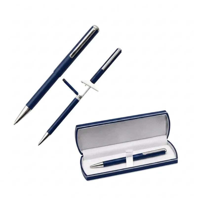 BOLIGRAFO SELLO DIPLOMAT 3 EN 1 CON ESTUCHE DE CUERO