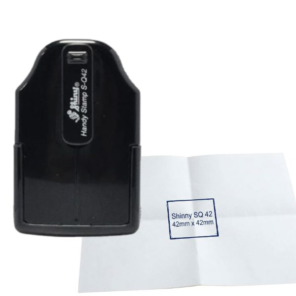 [SellCom85] Sello Completo SHINY SQ 42 Pocket de Bolsillo Redondo Diametro 42 mm Color NEGRO